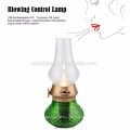 Christmas Classic Led Style Retro Kerosene Lamp Plastic Vintage Lamps Bulb USB Power Supply Charging Battery Blowing Sensor